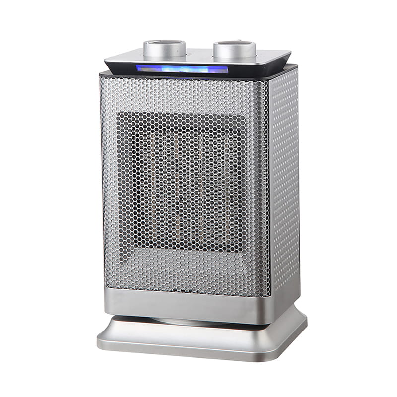Încălzitor ceramic de spațiu oscilant de 1500W cu lumină LED 