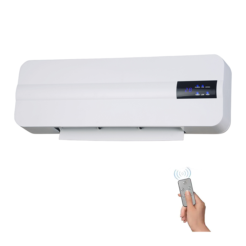 Încălzitor inteligent de ventilator controlat de temperatură montat pe perete Încălzitor inteligent de ventilator controlat de temperatură montat pe perete