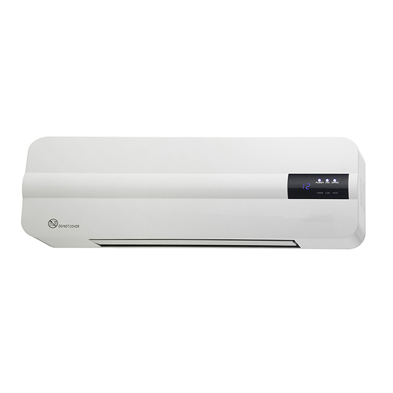 Încălzitor inteligent de ventilator controlat de temperatură montat pe perete
