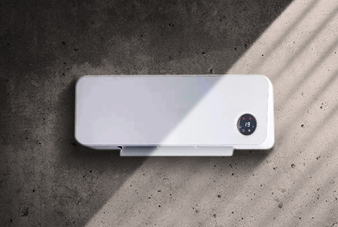 Încălzitor de ventilator ceramic montat pe perete